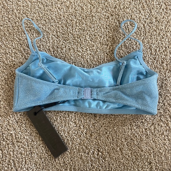 Brand New Mica Bay Sparkle Triangle Bikini set w/ bag - Picture 6 of 8